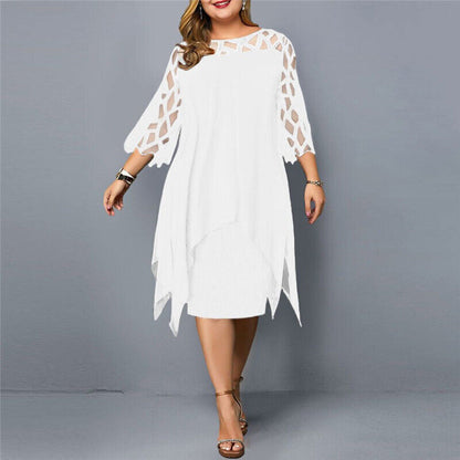 Kesha | Vestido Midi Moderno