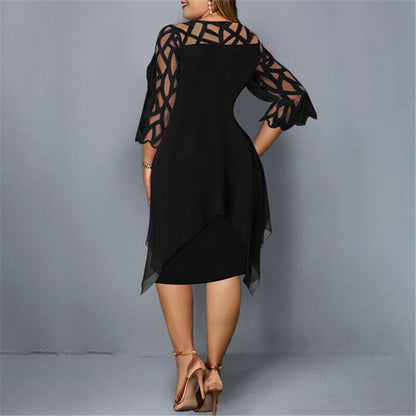 Kesha | Vestido Midi Moderno