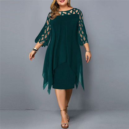 Kesha | Vestido Midi Moderno