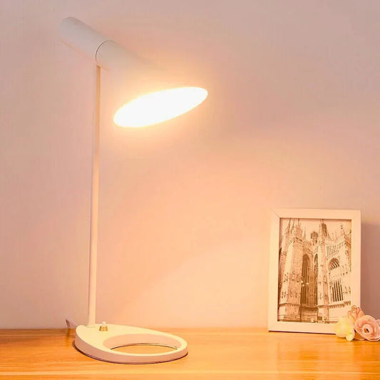 Table Lamp with Adjustable Warm LED Light