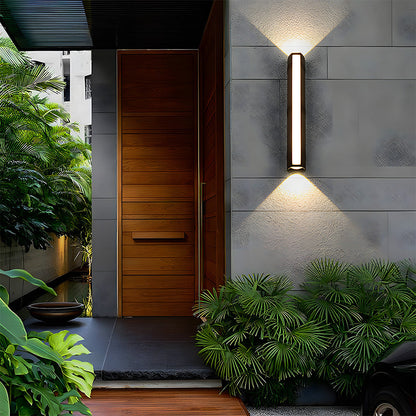 Lámpara de pared LED para exteriores moderna impermeable