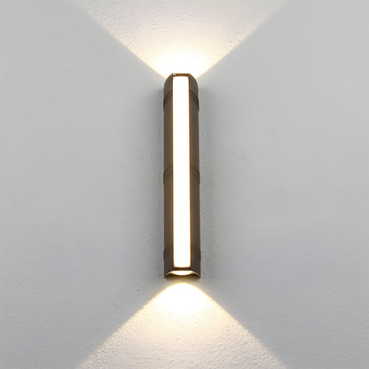 Lámpara de pared LED para exteriores moderna impermeable
