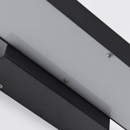 Lámpara de pared moderna para exterior con luz LED