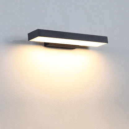 Lámpara de pared moderna para exterior con luz LED