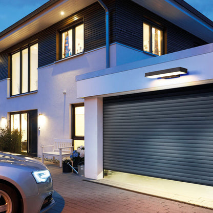 Lámpara de pared moderna para exterior con luz LED