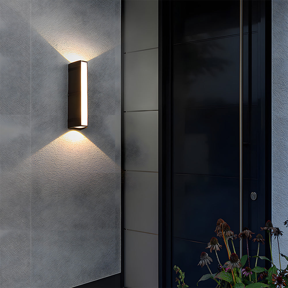 Lámpara de pared LED para exteriores moderna impermeable