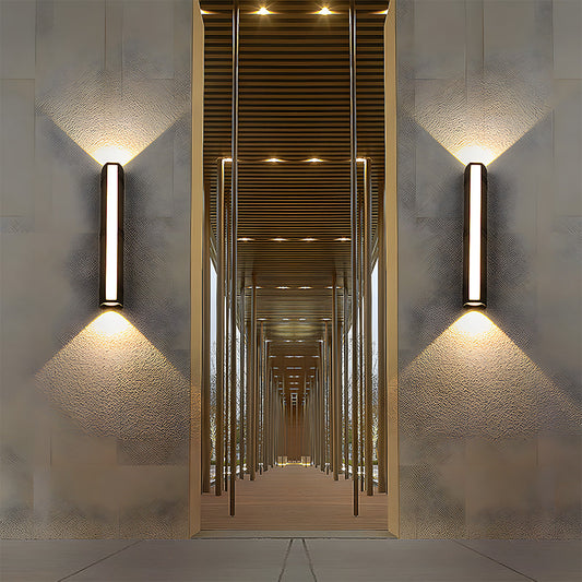 Lámpara de pared LED para exteriores moderna impermeable