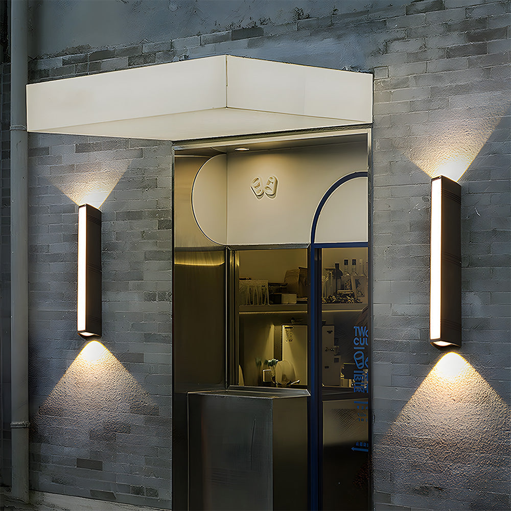 Lámpara de pared LED para exteriores moderna impermeable