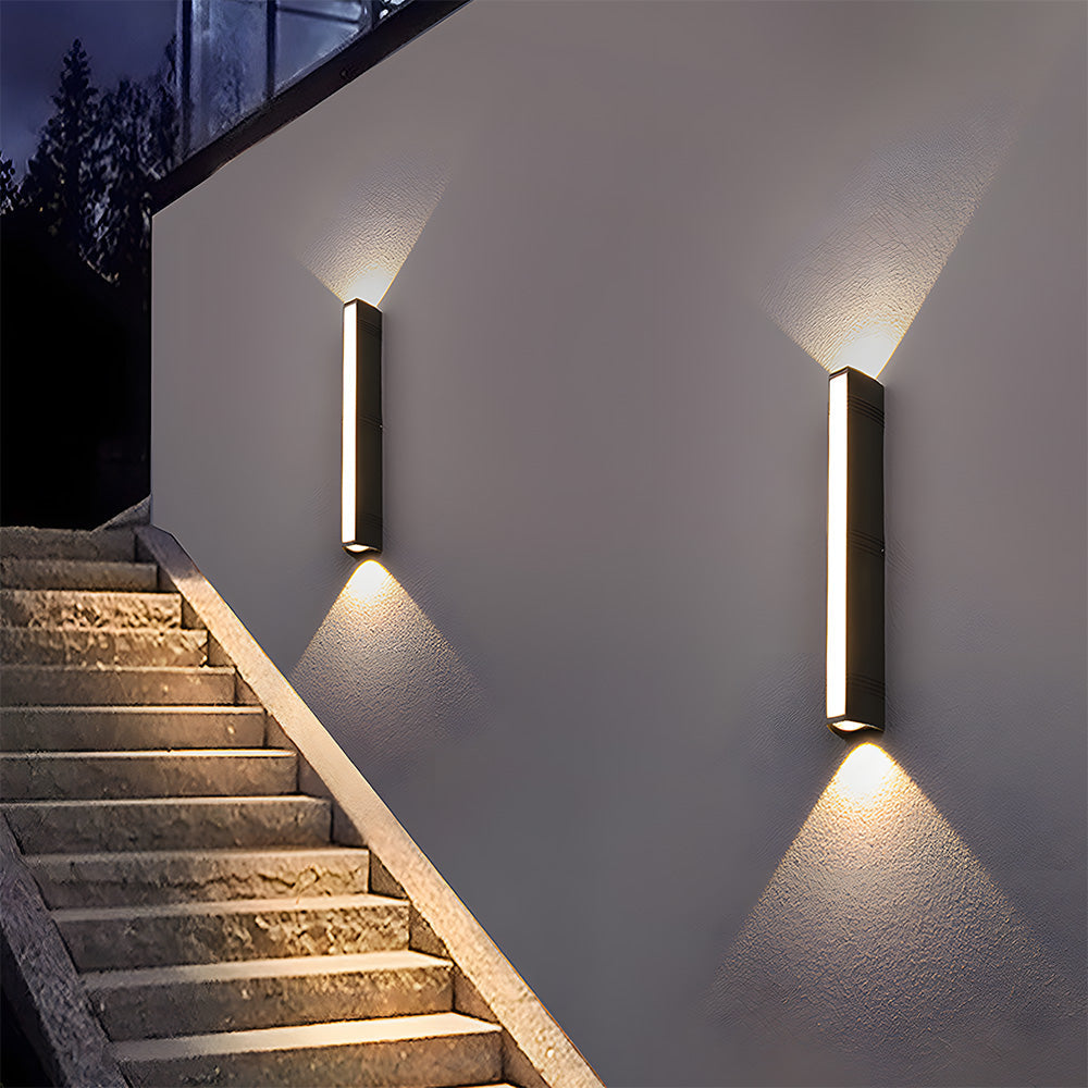 Lámpara de pared LED para exteriores moderna impermeable