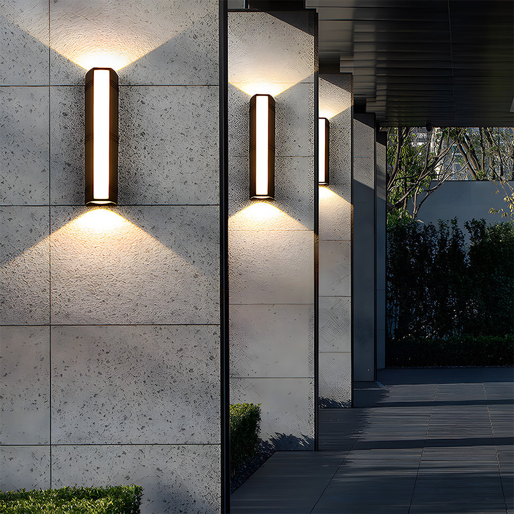 Lámpara de pared LED para exteriores moderna impermeable