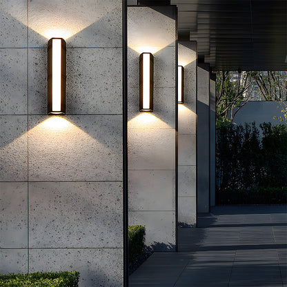 Lámpara de pared LED para exteriores moderna impermeable