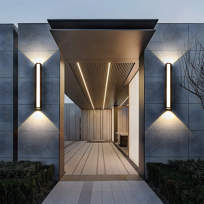 Lámpara de pared LED para exteriores moderna impermeable