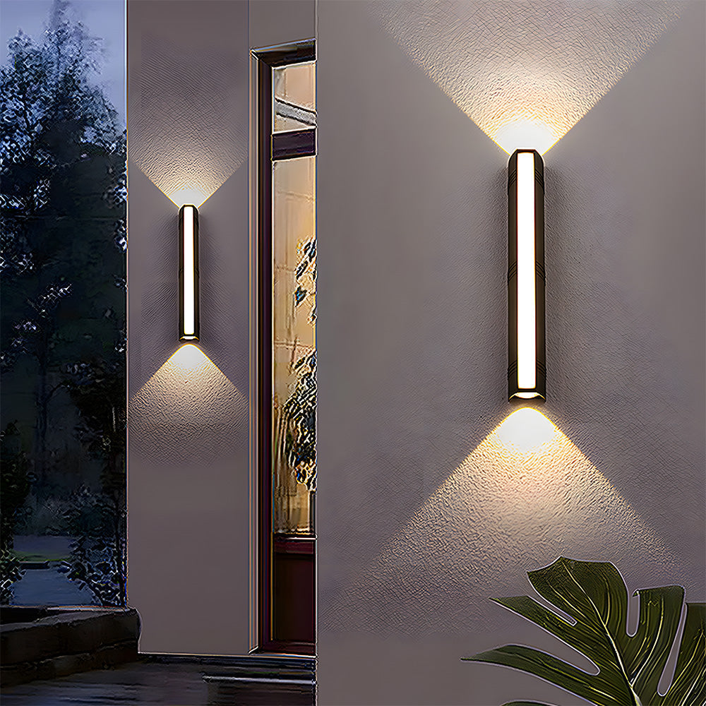 Lámpara de pared LED para exteriores moderna impermeable