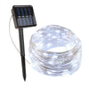 Luces de cadena para exteriores con energía solar