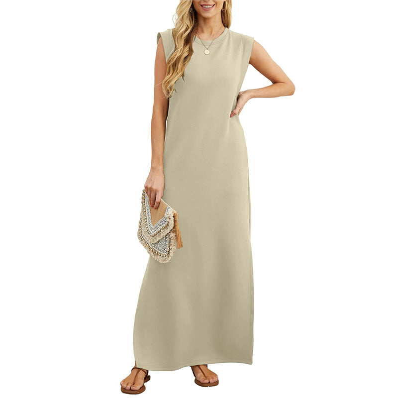Kinsley | Vestido Maxi Casual Sin Mangas