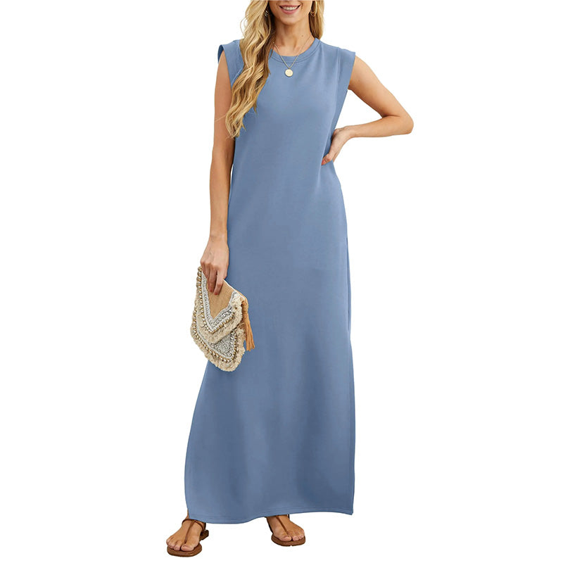 Kinsley | Vestido Maxi Casual Sin Mangas