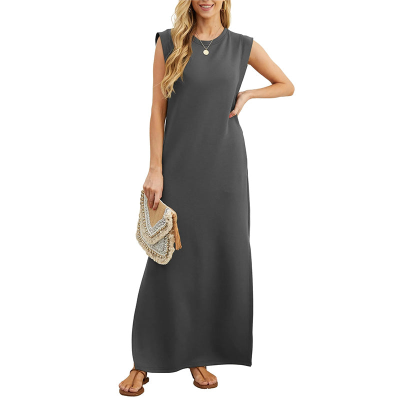 Kinsley | Vestido Maxi Casual Sin Mangas