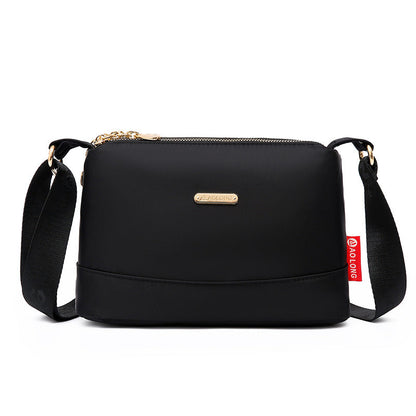 Bolsa cruzada impresa con múltiples bolsillos para mujeres