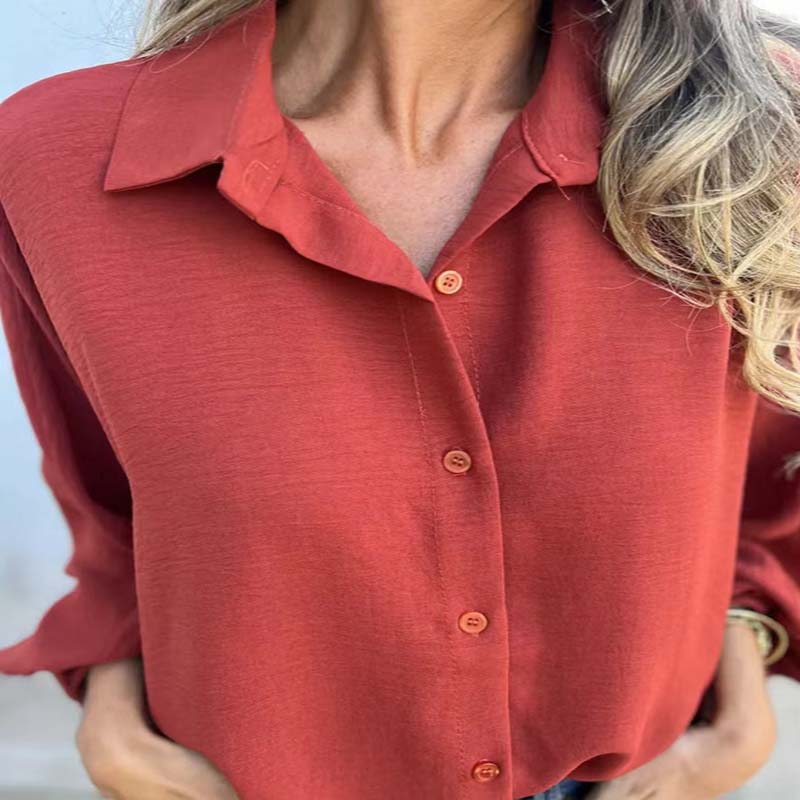 Véronique | Blusa de manga larga de corte holgado