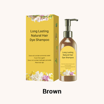 ❤️ 🔥 Descuento por tiempo limitado, 2 botellas a un precio más bajo! ✨ Champú de color de cabello natural de larga duración