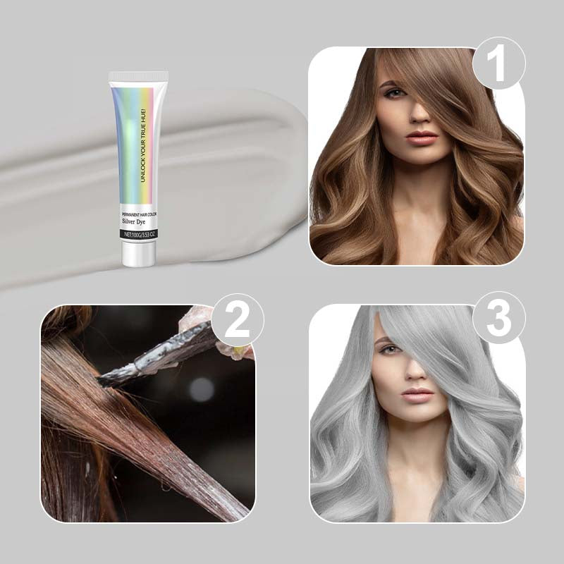 Color de Cabello LuxeSilver - Resultados Profesionales en Casa
