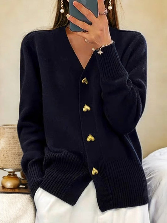Lucy | Refined Chunky Knit Cardigan