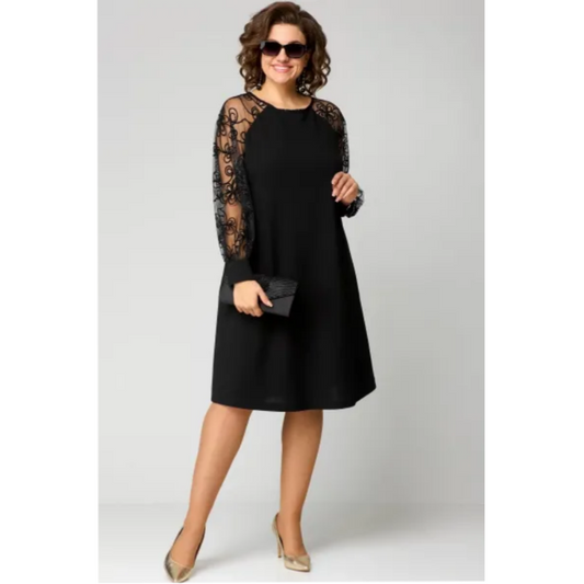 Vestido Elara Elegante de Encaje