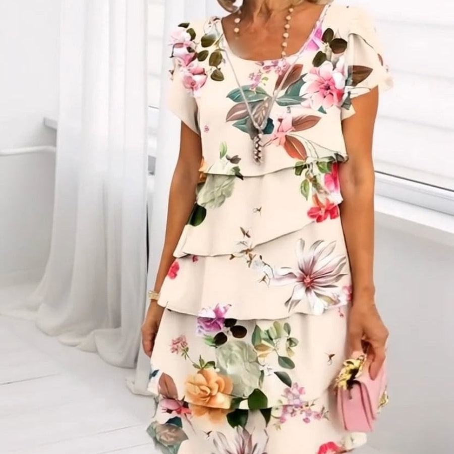 Lyra - Vestido de Elegancia Floral Graciosa