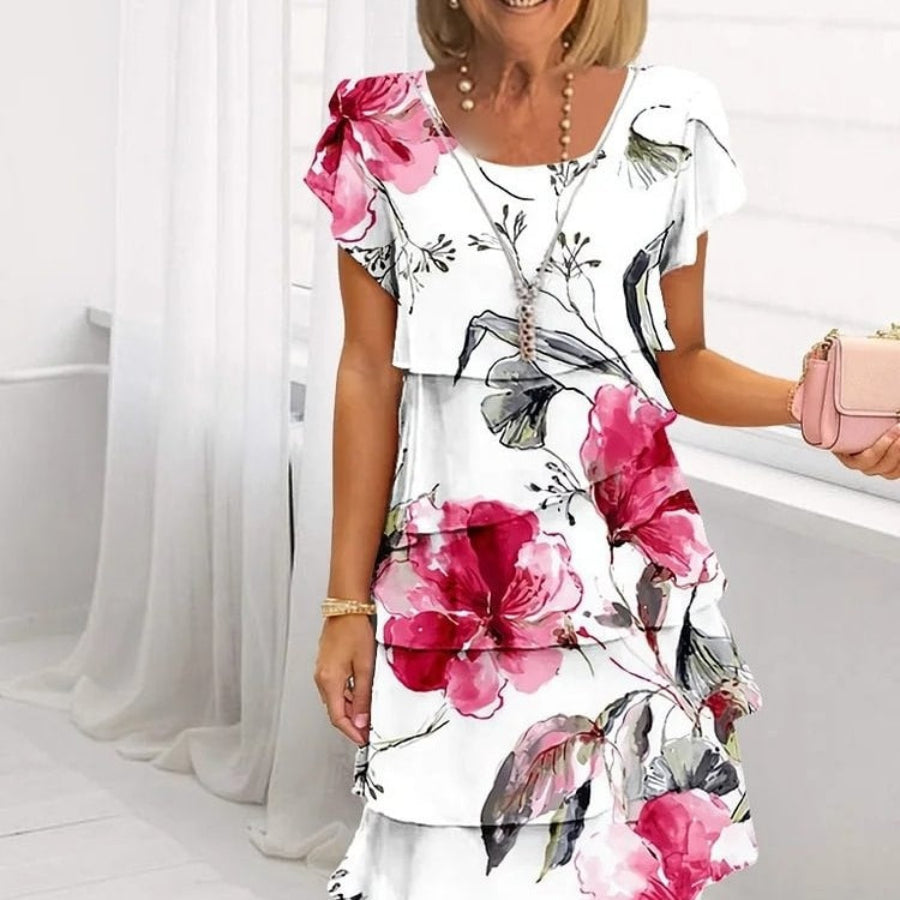 Lyra - Vestido de Elegancia Floral Graciosa