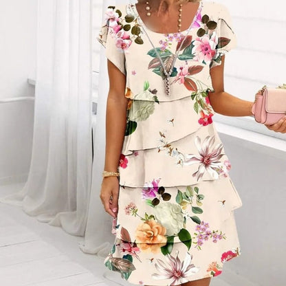 Lyra - Vestido de Elegancia Floral Graciosa