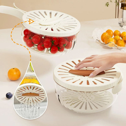 FreshFlow Draining Basket | Game-changing Convenience In One Brilliant Tool