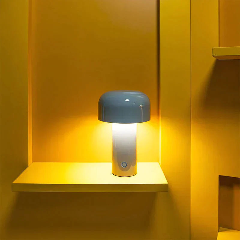 Table Lamp with Modern Cordless Design