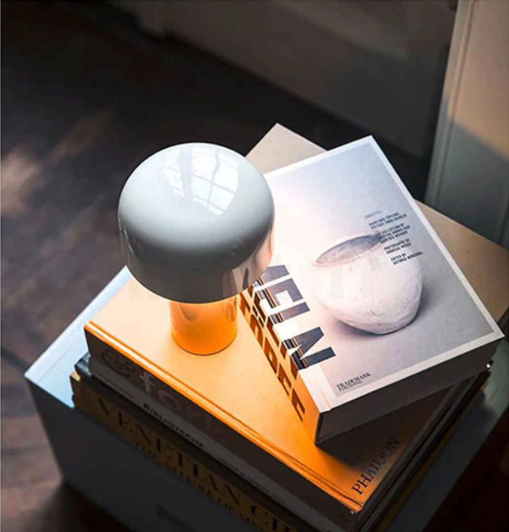 Table Lamp with Modern Cordless Design