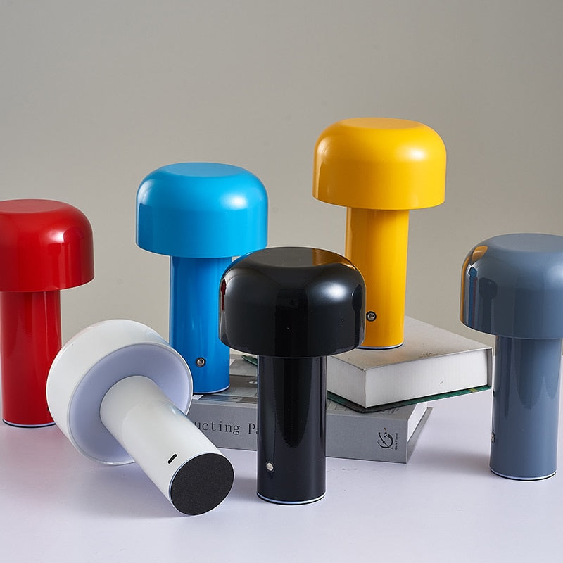 Table Lamp with Modern Cordless Design