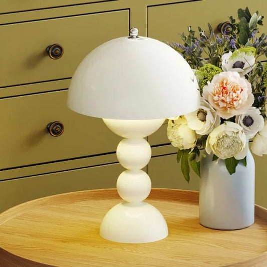 Lámpara de mesa con diseño moderno de acrílico