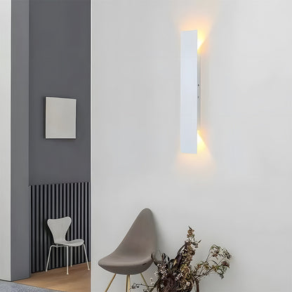 Lámpara de pared exterior con diseño moderno impermeable