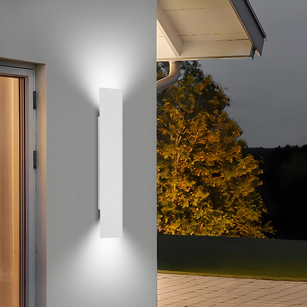 Lámpara de pared exterior con diseño moderno impermeable