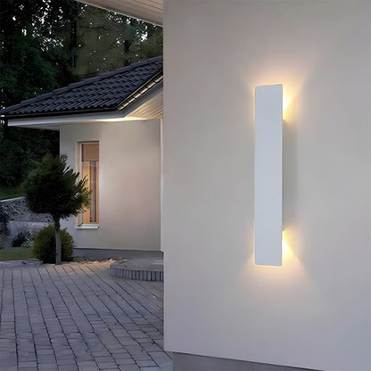 Lámpara de pared exterior con diseño moderno impermeable