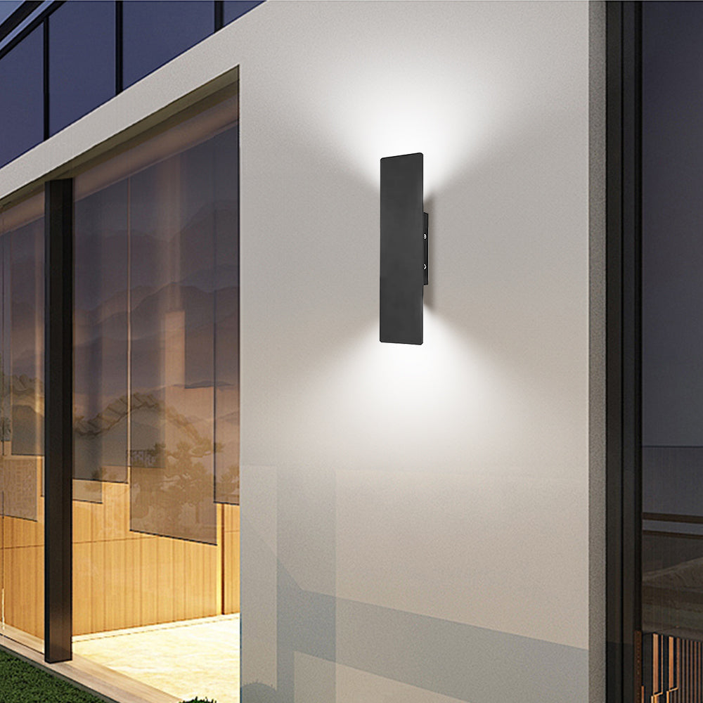 Lámpara de pared exterior con diseño moderno impermeable