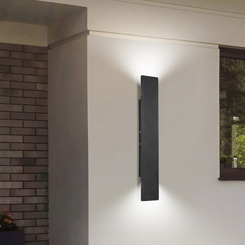 Lámpara de pared exterior con diseño moderno impermeable