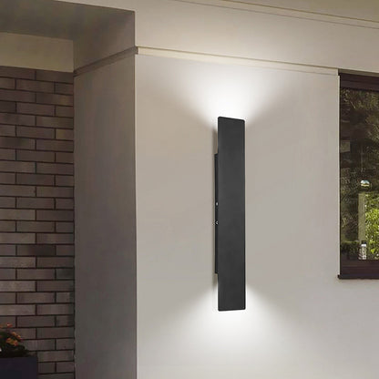 Lámpara de pared exterior con diseño moderno impermeable