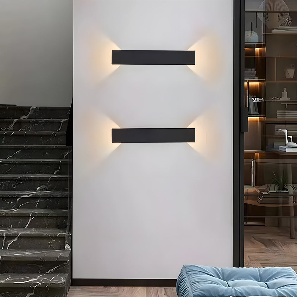 Lámpara de pared exterior con diseño moderno impermeable