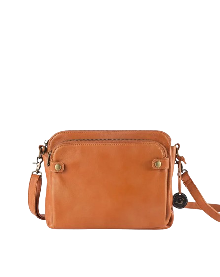 Isabella - Bolsa de cuero cruzada Elegance