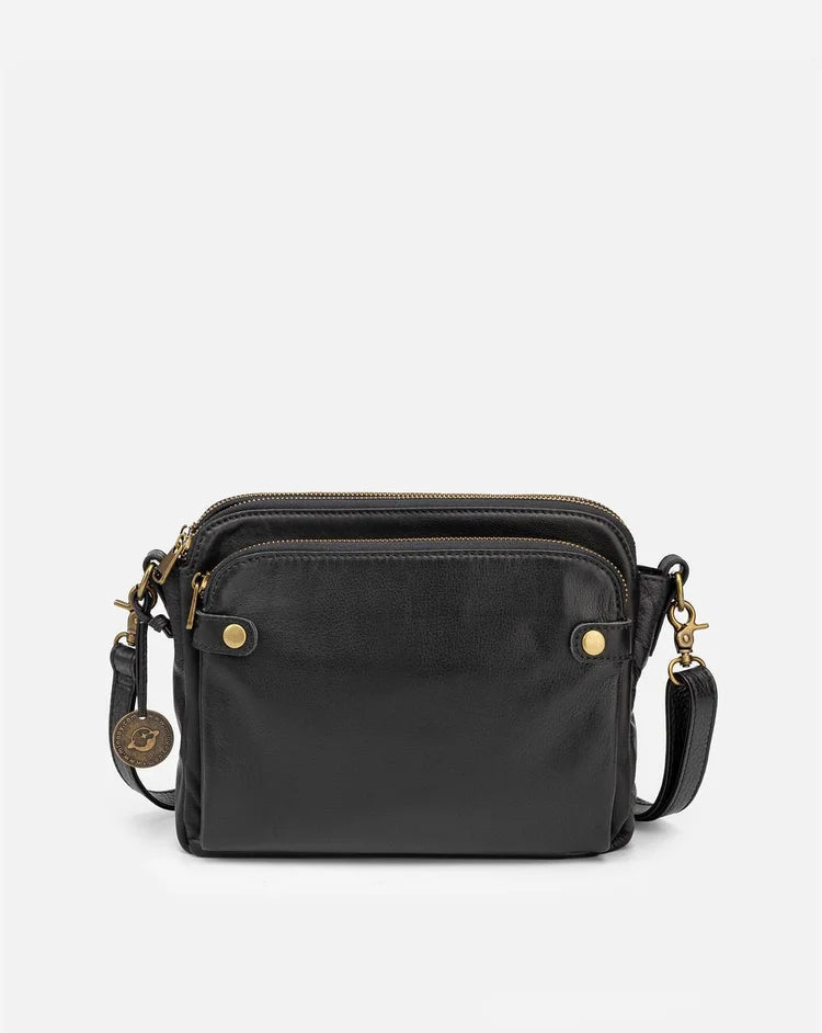 Isabella - Bolsa de cuero cruzada Elegance
