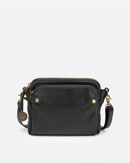 Isabella - Bolsa de cuero cruzada Elegance