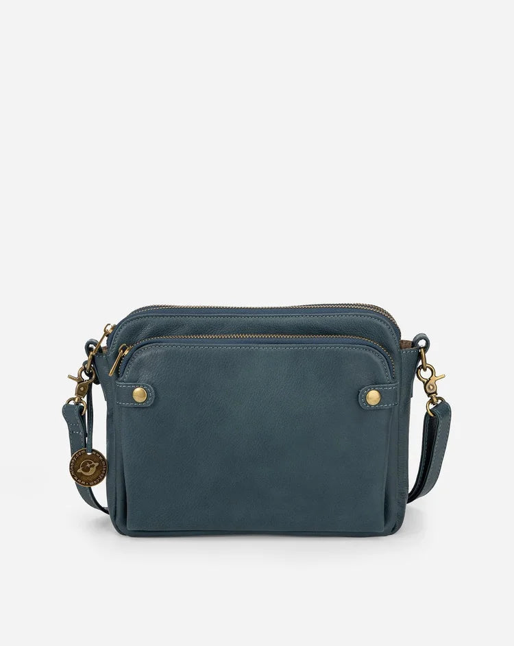 Isabella - Bolsa de cuero cruzada Elegance