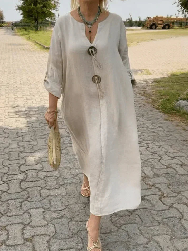 Bess - Vestido Túnica Relajado a la Moda