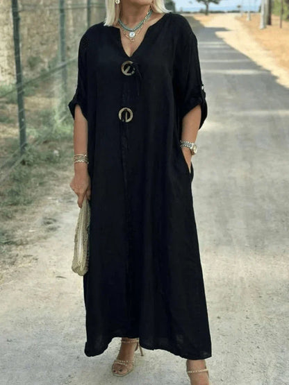 Bess - Vestido Túnica Relajado a la Moda
