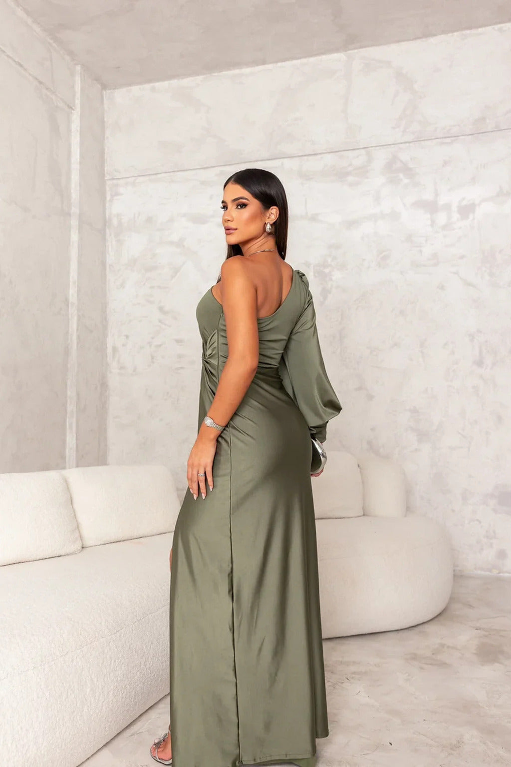 Amison | Vestido Maxi Elegante con Abertura