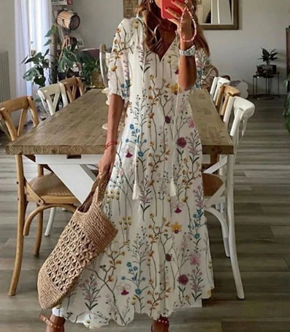 Vestido Boho de Cobertura para el Abdomen Dana